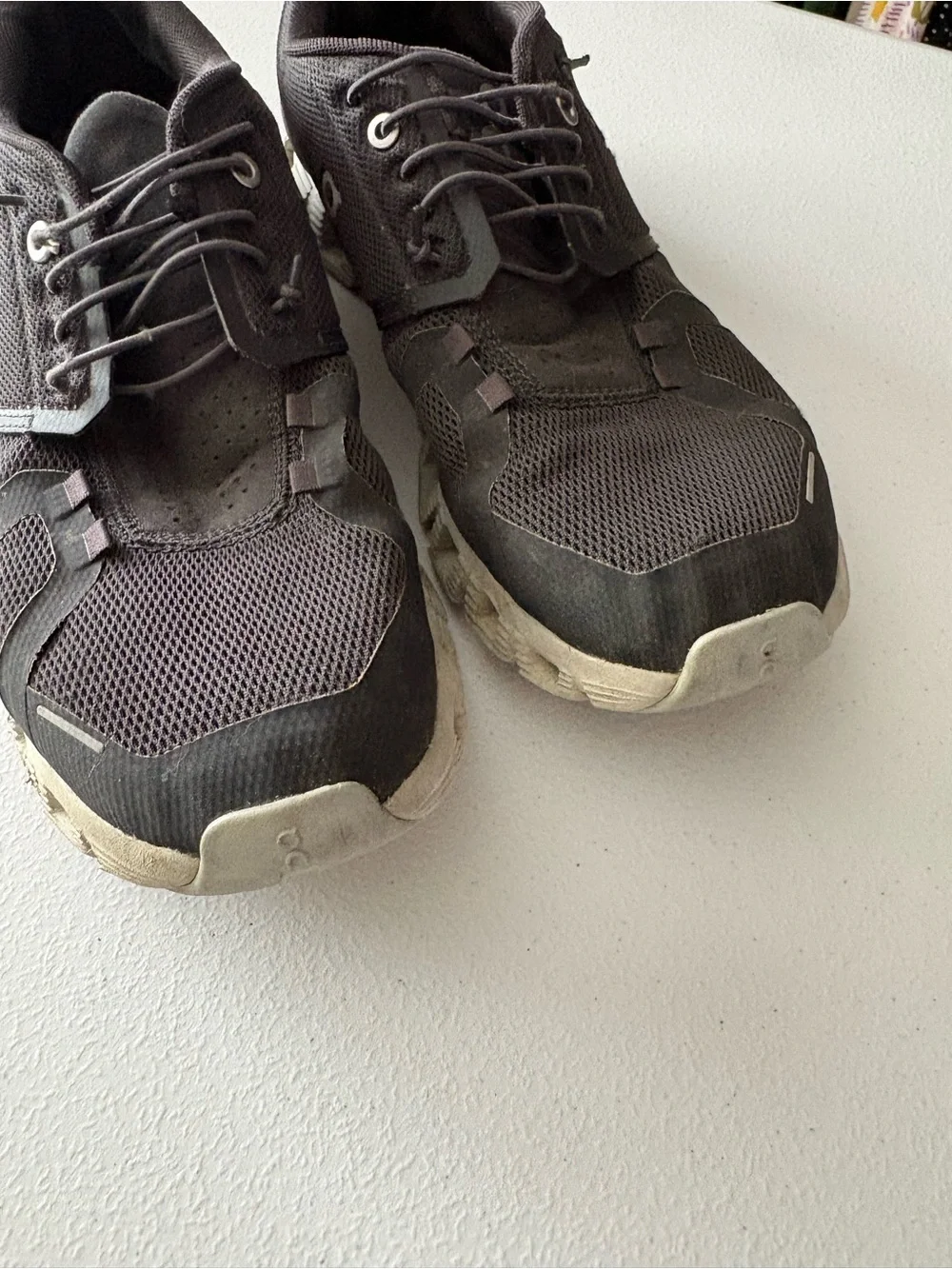 On Running Running Cloud Mens Sneakers in Black